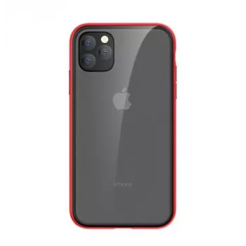 Aizsargājošs triecienu absorbējošs futrālis COMMA Joy iPhone 11 Pro, sarkans — triecienu absorbējošs aizsargapvalks