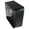 SilverStone Seta A1 Midi-Tower, rūdīts stikls - melns