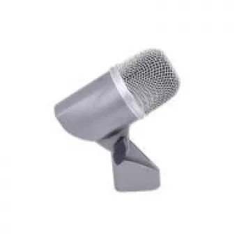 Instrumenta mikroskops Omnitronic 13030902 — vadu XLR-3, 50–15000 Hz, -55 dB jutība, sudraba krāsa, līdzstrāvas barošana