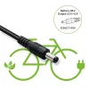 Lādētājs QOLTEC 36V–42V 4A e-velosipēdam, DC spraudnis 5,5×2,1 mm