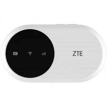 Pārnēsājams mobilais maršrutētājs ZTE U10s Pro 4G LTE Wi‑Fi 6 tīklājs — 4G LTE, vienjoslas 2,4 GHz, 1,38 collu LCD, 3000 mAh baterija, USB‑C, līdz 32 ierīcēm
