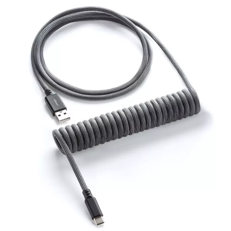 USB A uz USB C kabelis 1,5m pelēks Cablemod CM-CKCA-CK-KC150KC-R