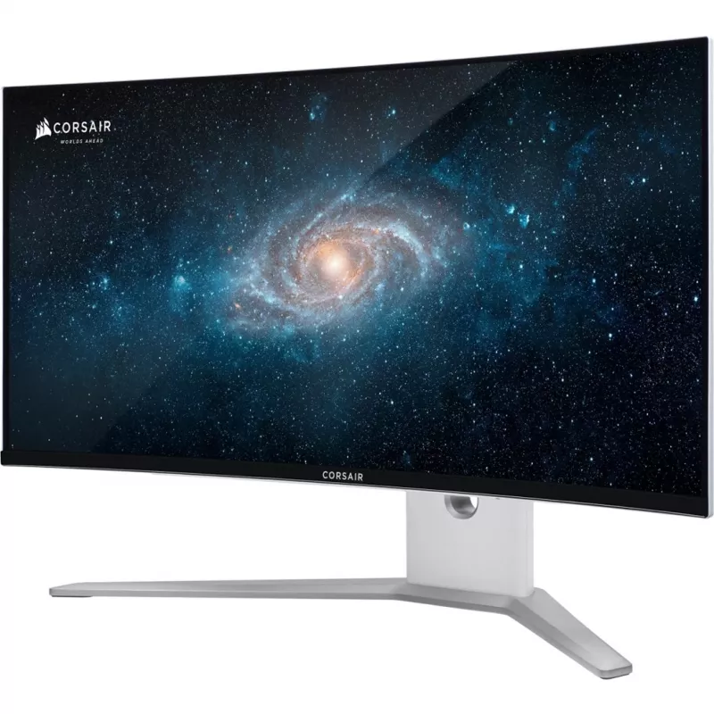 Corsair XENEON 34WQHD240-C datora monitors 86,4 cm (34 collas) 3440 x 1440 pikseļi WQXGA QD-OLED Balta krāsa