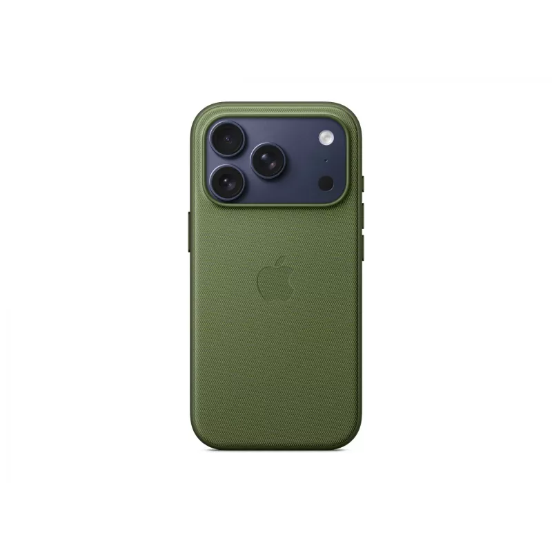 Cover Apple iPhone 17 Pro TechWoven Case ar MagSafe zaļā krāsā