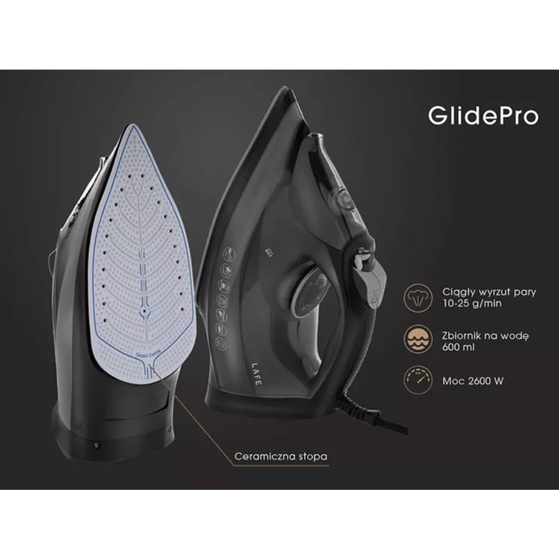Bosch GlidePro 2600W modelis 47582 — tvaika gludeklis mājsaimniecības lietošanai