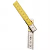 Saliekamais lineāls STANLEY 0-35-458, koka, 2 m, 17 mm platums, balts/dzeltens