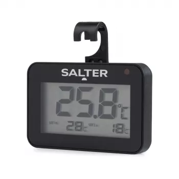 Digitālais ledusskapja termometrs Salter SA00574BFEU12 ar LCD, temperatūras diapazons no -20 līdz 50°C