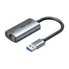 USB uz Gigabit Ethernet adapteris Vention CEZ — vadu USB resursdatora saskarne, 1000 Mbit/s, pelēks