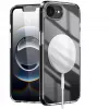 Nevox StyleShell SHOCKFlex - iPhone 16e/17e saderīgs ar MagSafe caurspīdīgs