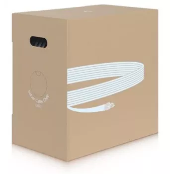 Tīkla kabelis UBIQUITI Cat6a U/UTP (UTP) balts 305 m — modelis UACC-Cable-C6A-CMR