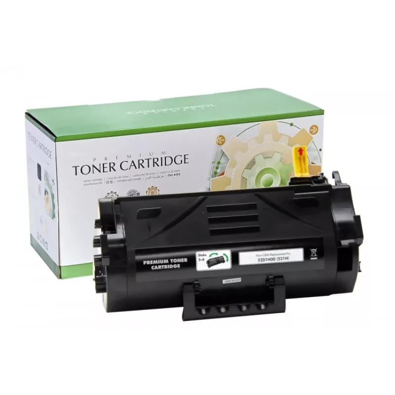 Saderīgs toneris Static-Control Lexmark 522H 25000 lapas Melns