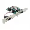 DeLOCK PCI Express x1 karte ar 2 seriālajiem RS-232 portiem