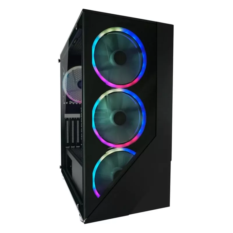 LC-Power Gaming 803B Midi Tower melna