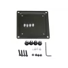 Konversijas plāksnes komplekts Ergotron 75 mm uz 100 mm Melns tērauds