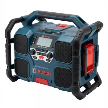Bezvadu būvlaukuma radio Bosch GPB 18VH-6, saderīgs ar Bosch 18 V bateriju sistēmu