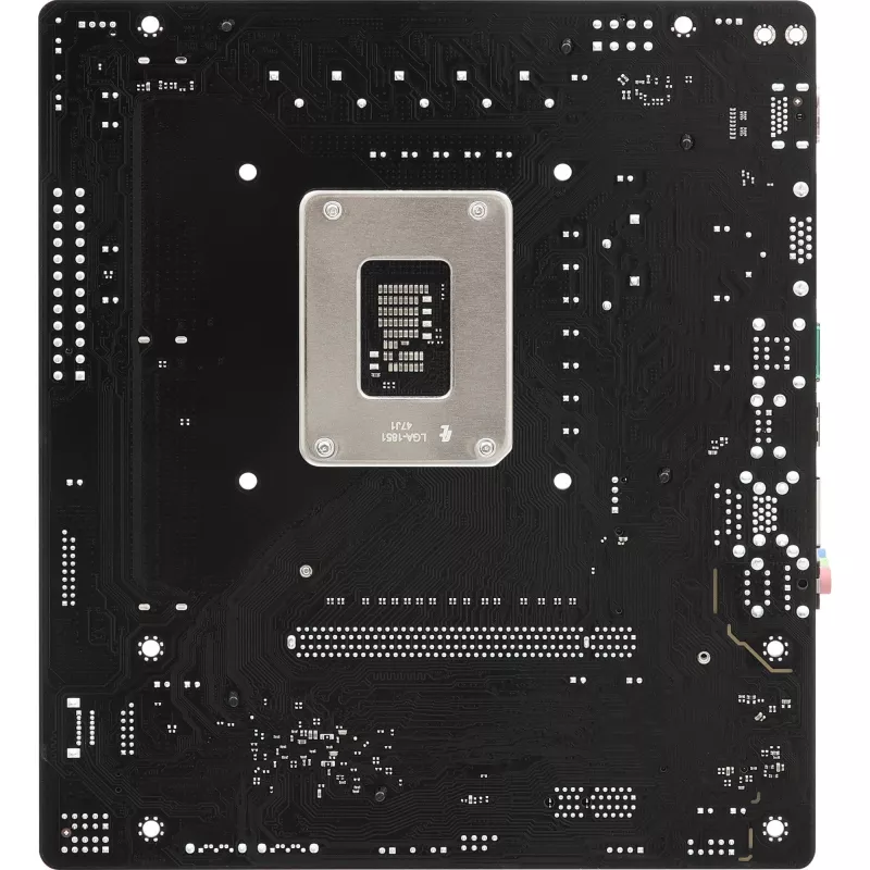 Mātesplate ASROCK H810M‑X micro ATX Intel H810 LGA 1851 DDR5 2× DIMM 128GB M.2 2.5GbE HDMI DisplayPort