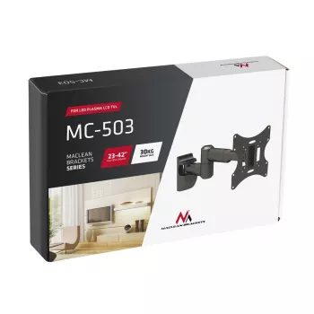 Maclean MC-503A regulējams sienas stiprinājums 23–42 collu LCD TV LED plazmas ekrāniem