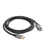Lanberg CA-DPHD-20CU-0018-BK video kabeļa adapteris 1.8 m DisplayPort HDMI A tipa (standarta) Melns, Sudrabs