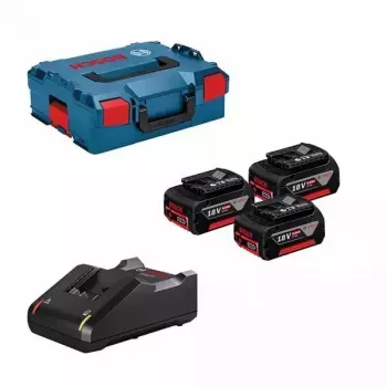 Skrūvgriezis BOSCH BATTERY 18V 5.0Ah x3 +LĀDĒTĀJS GAL 18V-40 +LB 0615990L3T OEM