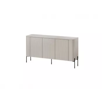 Kumode cama meble VERA 150x40x80 cm, kašmira matēta, skaidu plātne, 16 mm rāmis