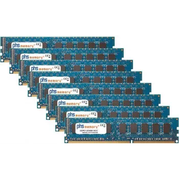 PHS-memory 64 GB (8x8 GB) komplekta RAM atmiņa Apple MacPro5,1 DDR3 UDIMM ECC 1066 MHz (SP125173)