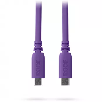 Rode SC27-PU USB-C uz USB-C kabelis USB 3.2 Gen1, violeta (2m, PD)
