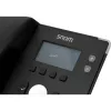 snom D120 - VoIP telefons - trīsvirzienu zvani - SIP - 2 kabeļi - Melns (4361)