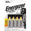 Sārmaina AA vienreizlietojamā baterija Energizer Classic 1.5V LR6 — 4 gab., 50.5×14.5 mm, 23 g