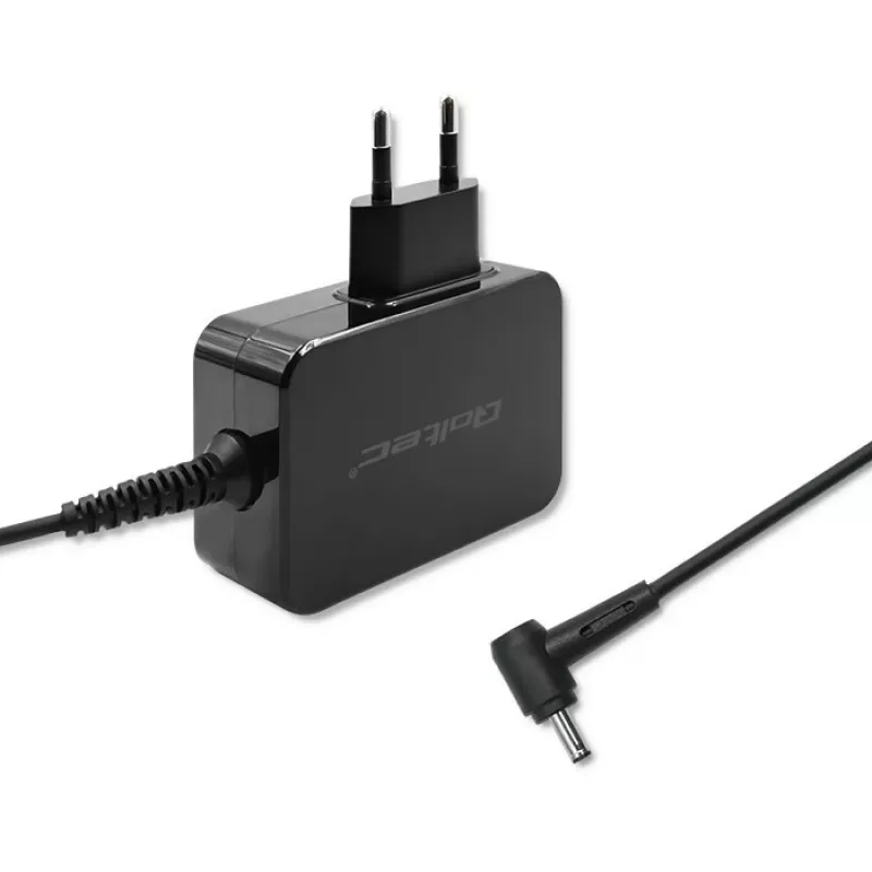 Strāvas adapteris QOLTEC 45W 19V pārnēsājamām ierīcēm — rezerves adapteris 45 W 19 V