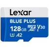 MicroSDXC atmiņas karte Lexar BLUE PLUS 128 GB UHS‑I U3 V30 170 MB/s