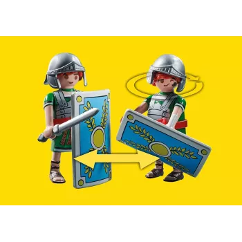 Playmobil 71268 Asterix: Edifis un pils kauja Romas strādājošais katapulta kolekcijas rotaļu figūriņas jautra iztēles lomu spēle