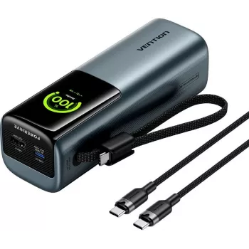 Vention Powerhive 27000mAh 200W ārējais akumulators + kabelis