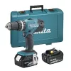 Makita DHP453RFE urbjmašīna Keyless Melna,Zila 1.8 kg