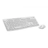 Logitech MK295 Silent - tastatūras un peles komplekts - bezvadu - 2,4 GHz - itāļu - pelēkbalts