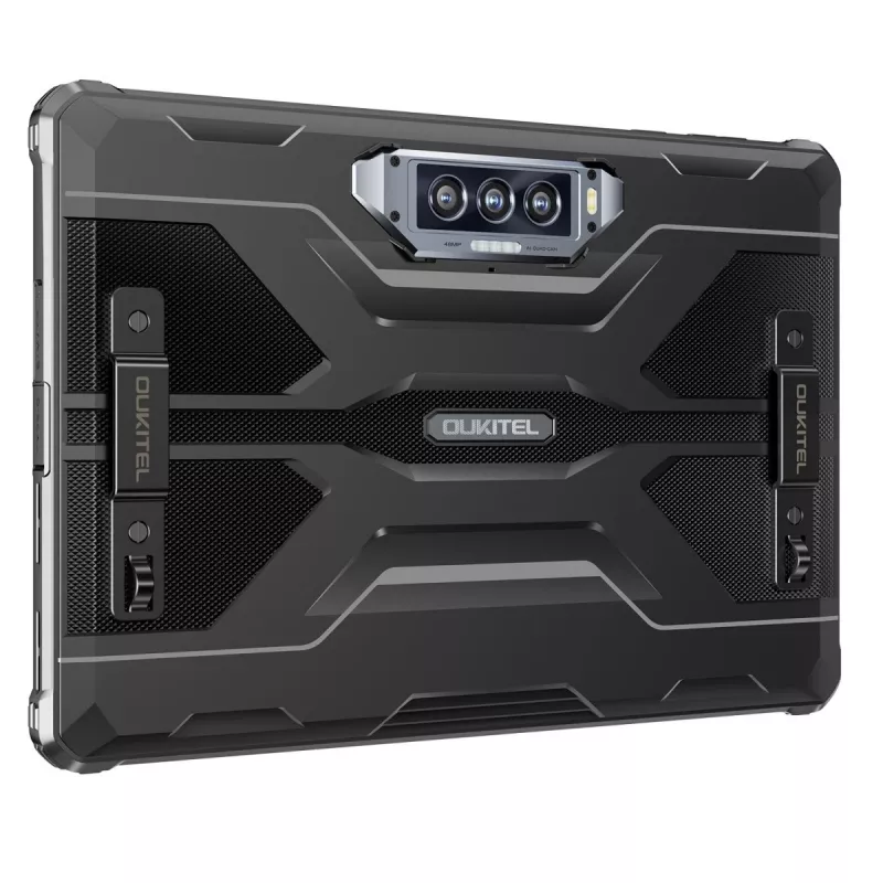 Oukitel RT8 6/256GB Melns izturīgs planšetdators ar 20000 mAh akumulatoru bez lādētāja