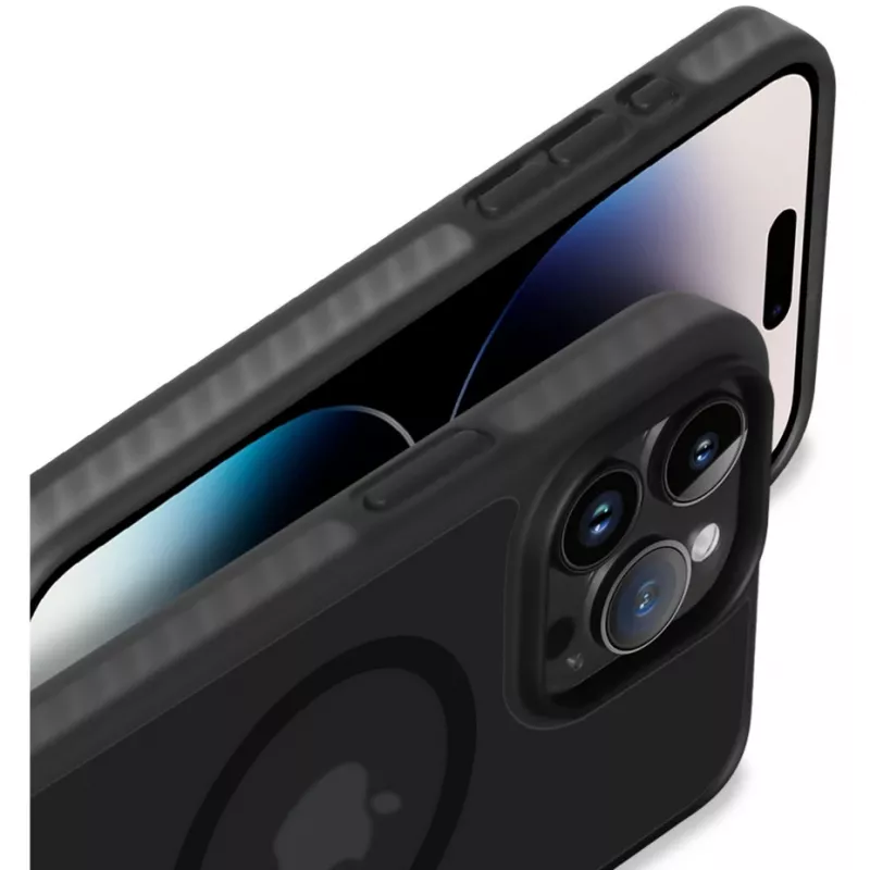 StyleShell Invisio, Phone Case Melns, iPhone 16 Pro Max