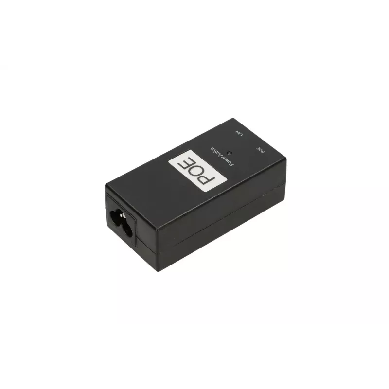 Extralink POE barošanas bloks POE-48-24W, 48V, 0.5A, 24W, komplektā kabelis