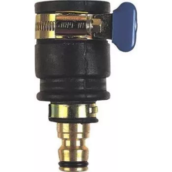Faucet connector c.k tools G7919 — melna misiņa, kompakts krāna savienotājs