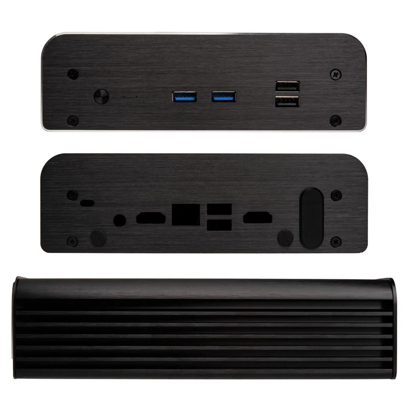 Datora korpuss Akasa Newton S7D Small Form Factor Melns