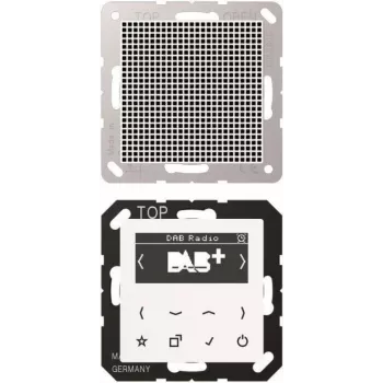 DAB+ radio jung DABA1WW mono kompakts dizains — DABA1WW