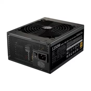 Cooler Master MPE-C501-AFCAG-EU MWE Gold V2, ATX 1250W, RTX Ready, modulārs, 140mm, melns