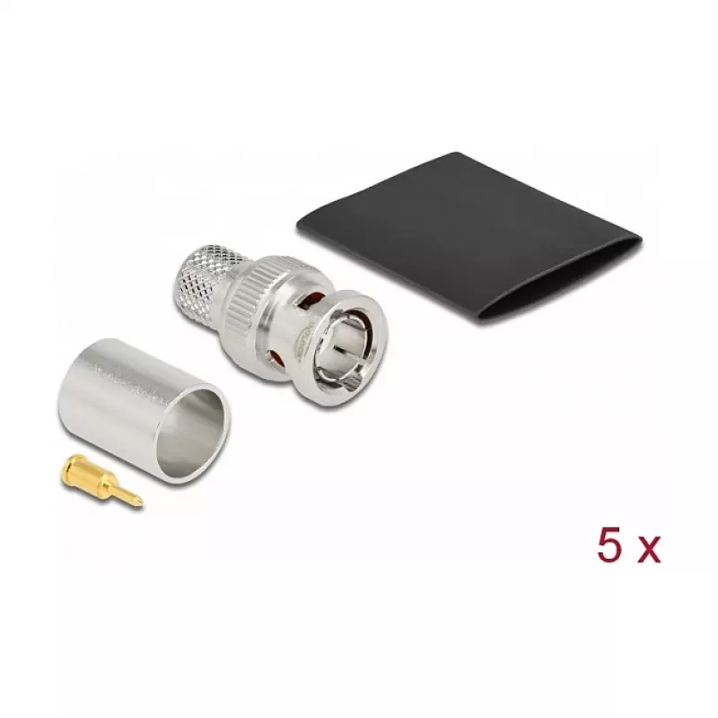 BNC spraudnis RG-11 kabeļa presēšanai DeLOCK 90027