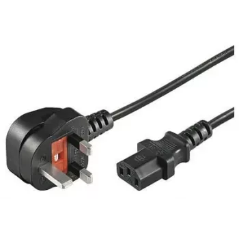 Microconnect PE090410 strāvas kabelis melns 1 m strāvas kontaktdakša tips G C13 savienotājs