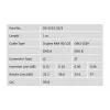 DIGITUS Professional - Patch-Kabel - LC Multi-Mode (M) - ST multi-mode (M) - 1,0m - Glasfaser - 50/125 Mikrometer - OM3 - halogenfrei, mit Knickschutz