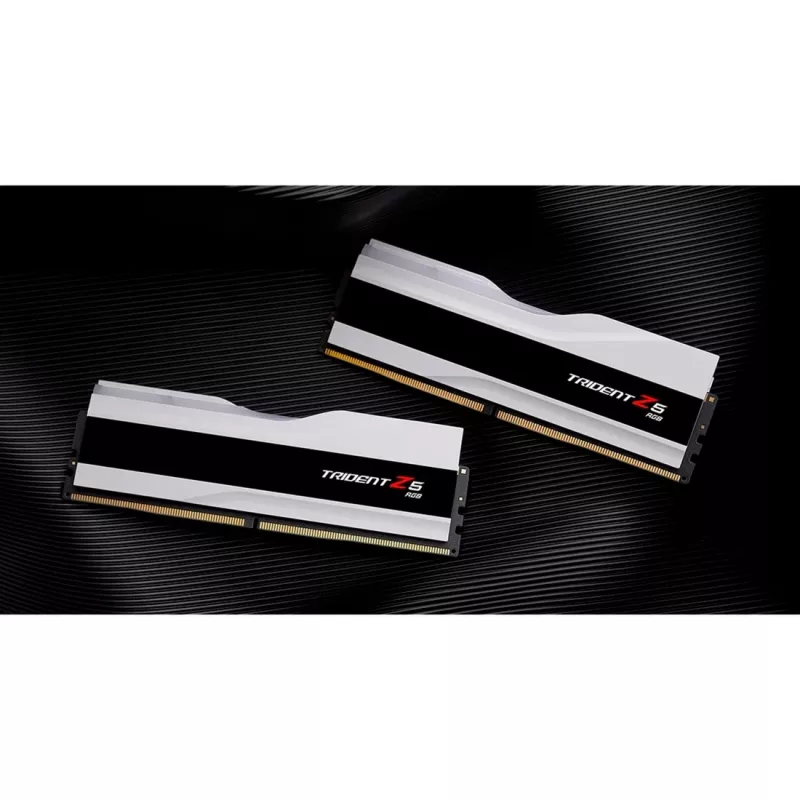 DIMM 48 GB DDR5-8400 (2x 24 GB) Dual-Kit, atmiņa balta, F5-8400J4052G24GX2-TZ5RW, Trident Z5 RGB, INTEL XMP