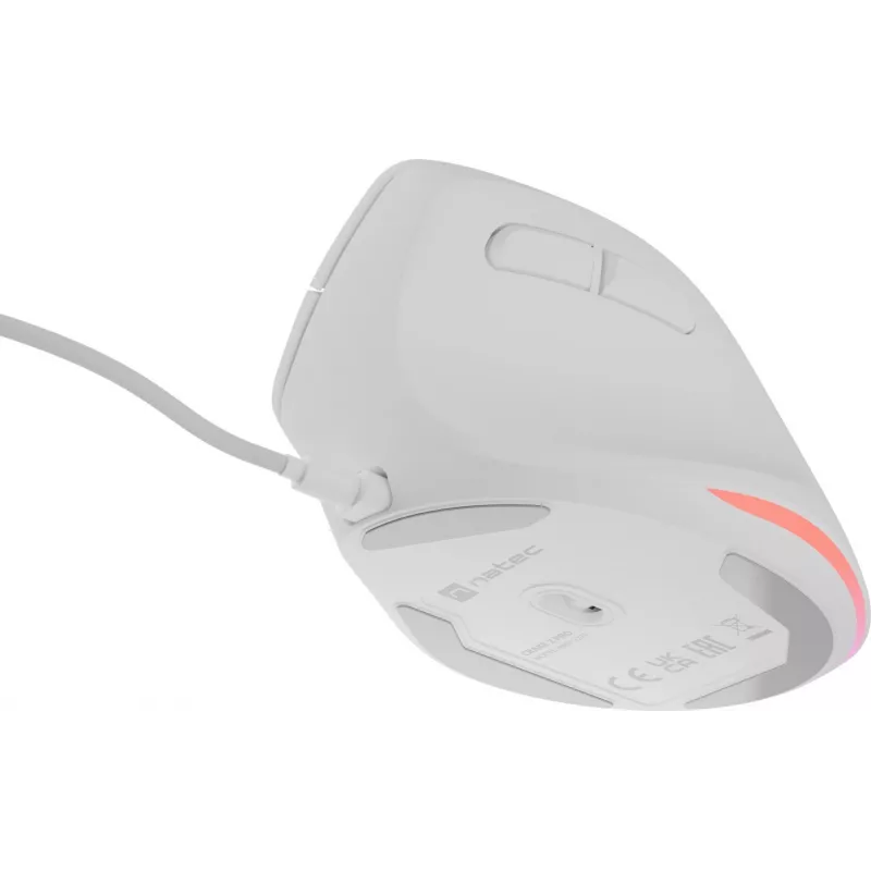 NATEC Crake 2 Pro pele Universāla Labās rokas USB Type-A Optiskā 12800 DPI