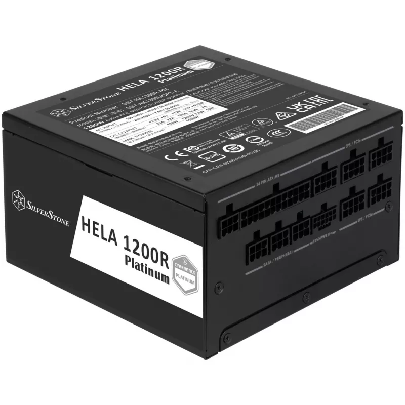 e HELA 1200R Platinum - barošanas bloks - Cybenetics Platinum PCIe 5.0 pilnībā modulārs (SST-HA1200R-PM)