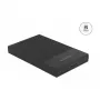 HDD/SSD korpuss DeLOCK 42011 Melns 2.5 collu SATA III 5 Gbit/s