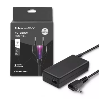 Pieslēgvietas adapteris klēpjdatoram Qoltec F ASUS 65W 19V 3.42A 4.0x1.35 51510.65W