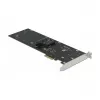 PCI Express x2 karte DeLOCK 90433 4 x SATA HDD SSD RAID